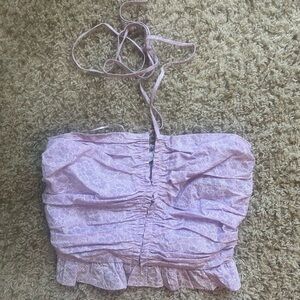 Purple Wayf halter, size xs
